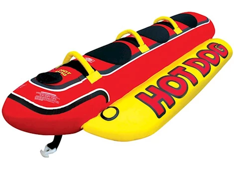 Airhead Hot Dog 3 Person Towable Tube